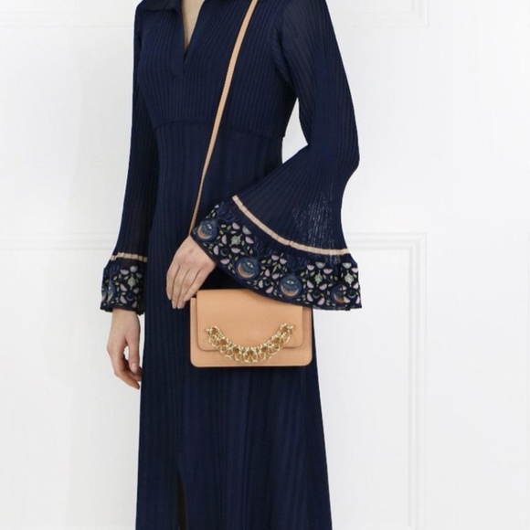 New Authentic CHLOE Drew Bijoux Leather Crossbody Bag - Picture 2 of 8